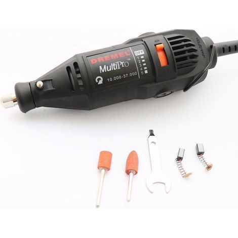 TrAdE Shop Traesio - Smerigliatrice Elettrica Utensile Rotante Dremel Trapano 220v Velocità Variabile - (1/5)
