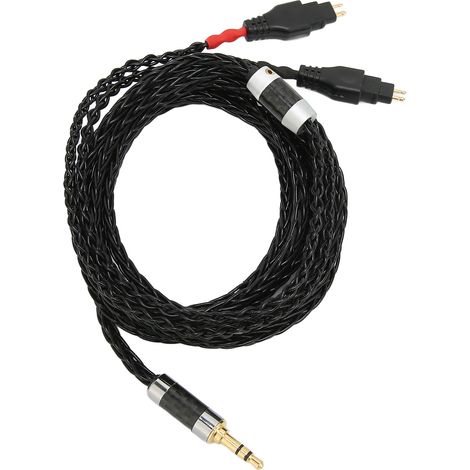 Câble audio 3.5mm pour Sennheiser HD580 HD600 HD650 HD660S HD25, longueur 2 mètres, câble de rechange pour casque