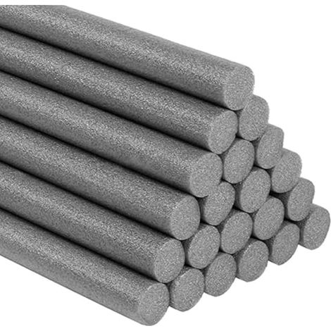 Fond de Joint Rond Ø10mm x 10M Joint Rond Cordon Etanchéité Polyéthylène Torique en Mousse Adapté Aux Mastics Élastomères et Aux Mastics Polyuréthans (10M, 10mm) (1/4)