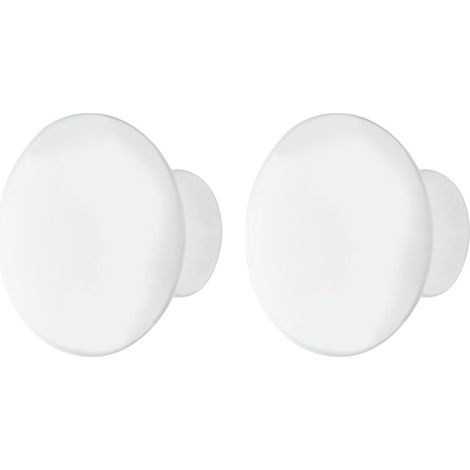2x Bouton de tiroir porcelaine céramique 37 mm avec vis Meuble Vintage Antique Style Porte Poignée Commode Armoire Maison (1/3)