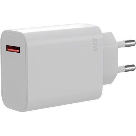 Chargeur mural rapide 67 W compatible avec le Poco M8 5G (1/5)