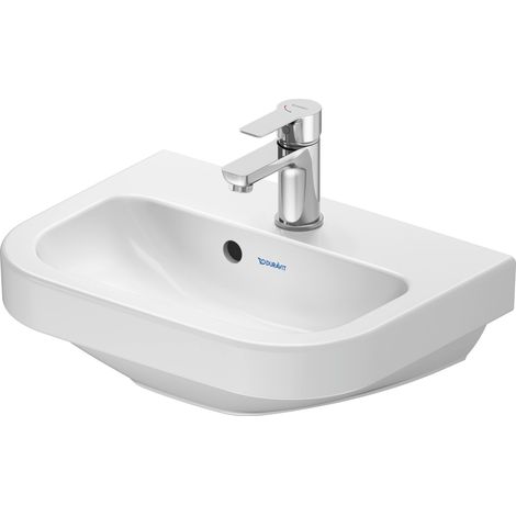 Duravit D-Code lave-mains, avec trou pour robinet, avec