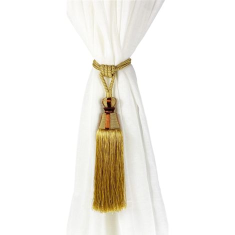 FERMATENDE Embrasse WILSON © Cordone e Nappe a Sfera 2 PEZZI Oro