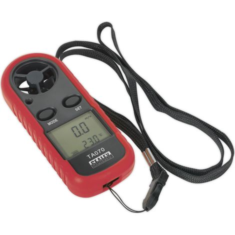 Sealey Anemometer with Beaufort Scale TA070