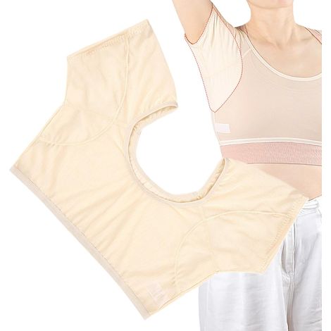 Intimo antitraspirante da donna, cuscinetti assorbenti riutilizzabili e lavabili, traspiranti e ad asciugatura rapida, ideali per l'uso quotidiano, lo sport, le ondate di calore, l'ufficio e i viaggi. (1/5)