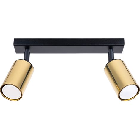 Ceiling lamp WINX 2 black/gold (1/5)