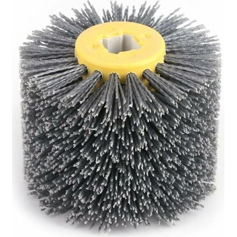 Brosse de Polissage de broyage de Roue de Dessin de Fil Roue de Polissage à disques empilés Disque Polissage Buffing Pads Roues 100 x 120 mm 120 Roue (1/5)