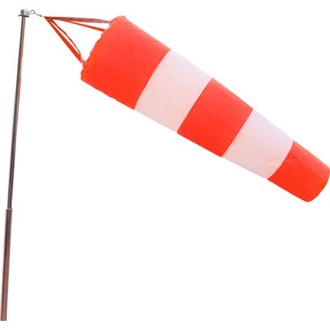 Wind Sock - Ripstop Polyester - Outdoor Wind Direction Indicator - For Airports Farms Parks - 0.8 M / 1.0 M / 1.5 M (1/5)