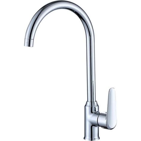 Küchenarmaturen, Warm- und Kaltwasser-Schwenkarmaturen, Spültischarmaturen aus Edelstahl (1/4)