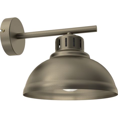 Applique industriale oro titanio Sven E27 15W Luminex