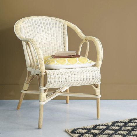 Fauteuil en rotin naturel (1/4)
