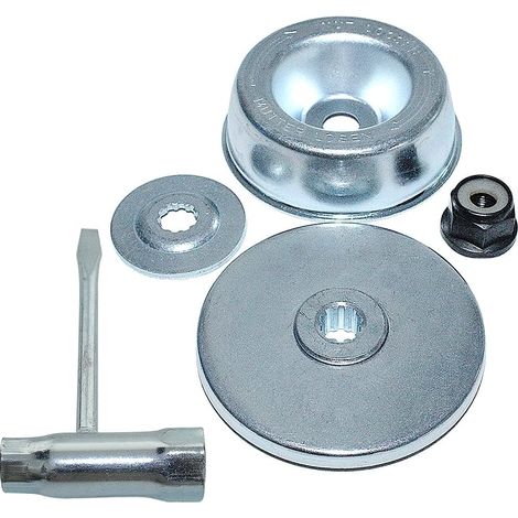 FS120 Kit d'entretien Adaptateur de lame de tondeuse pour machine de jardin STIHL FS130 FS130R FS200 FS200R FS250 Débroussailleuses Coupe-bordures (1/5)