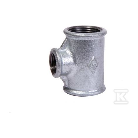 Raccordo a T 2x1x2 zincato B1NR25