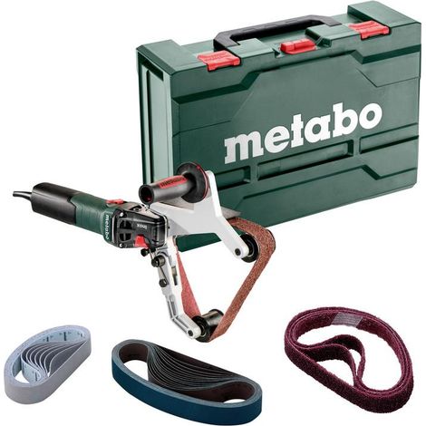 Metabo RBE 15-180 SET Tube Belt Sander 240V
