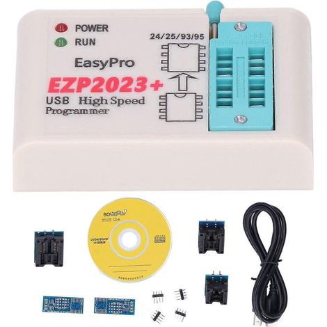 Hochgeschwindigkeits-Programmierkit SPI Flash EEPROM für 24 25 93 BIOS 25T80 Brennen Offline-Kopie EZP2023