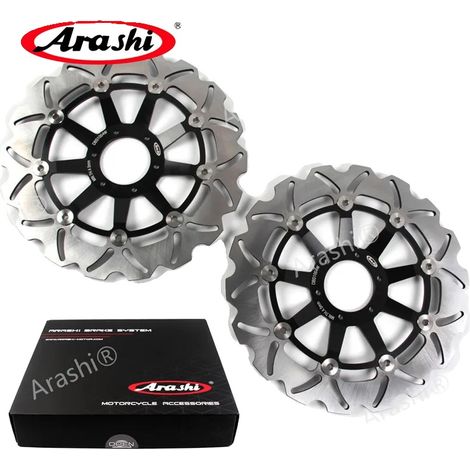 Disque de frein, rotor flottant complet CNC, matériau durable, design léger (1/2)