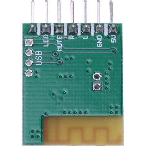 Module récepteur audio sans fil ampli stéréo pour bricolage compatible Bluetooth 3.3V (1/5)