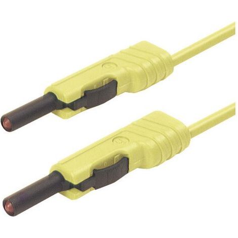 Hirschmann Test & Measurement MLB 100/1 V ge Messleitung Lamellenstecker 4 mm Lamellenstecker 4 mm 1 (1/3)