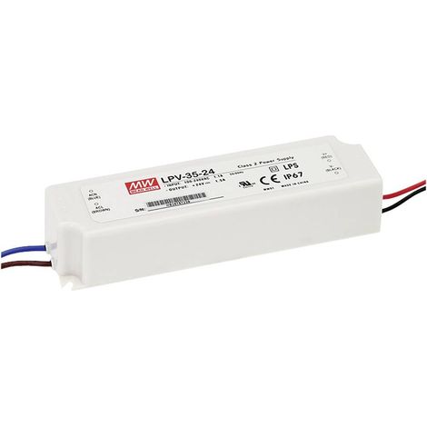 Driver LED Mean Well LPV-35-12 12 V DC 3 A A042511 (1/5)
