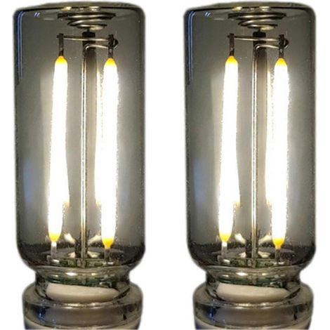 Veilleuse de chevet tactile USB, mini lampe LED à intensité variable pour chambre, voiture, ambiance romantique et décoration intérieure moderne (2 charges) Blanche (1/4)