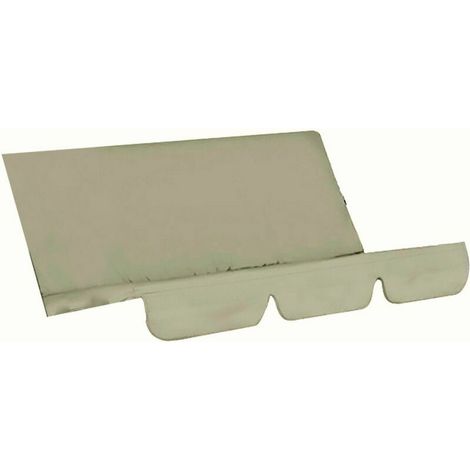 Coussin de chaise à bascule imperméable et pliable pour patio, jardin, siège de remplacement extérieur (Beige) (1/5)