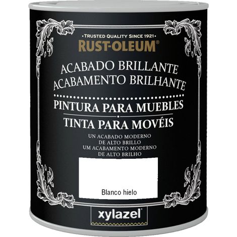 Rust-Oleum Bruguer Pintura para Muebles Brillante Blanco Hielo 750 ml