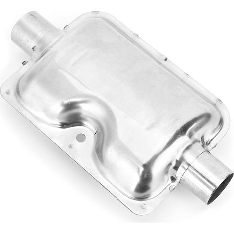 Silencieux d'échappement en acier inoxydable 24mm/0.94in pour chauffage diesel stationnement, adaptable sur tuyau 25mm/0.98in (1/5)