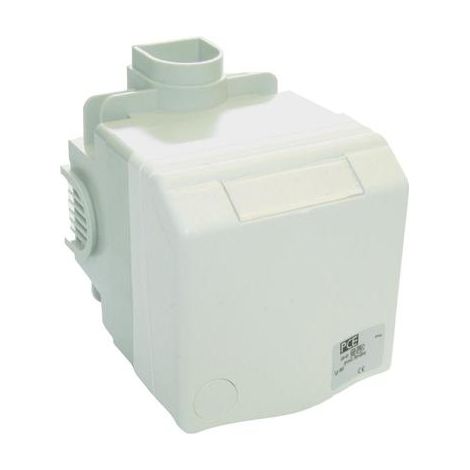 PCE 885-6v enchufe empotrado blanco 16A 400V IP44
