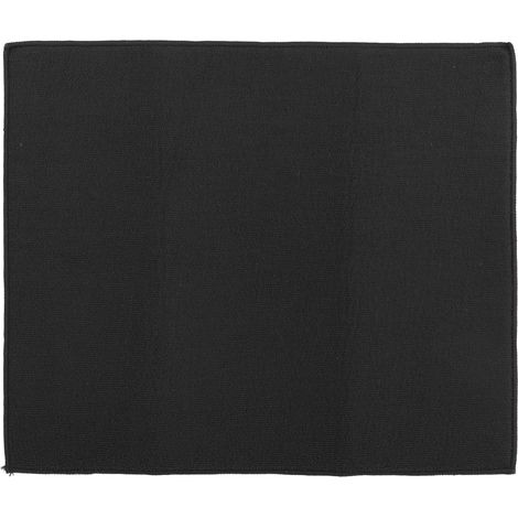 Tapis égouttoir à vaisselle en microfibre noir 48x40 cm (1/5)