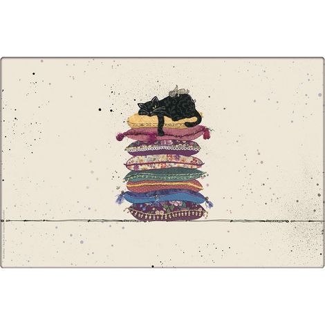 Set de table Chat sur coussins 43 cm (1/2)