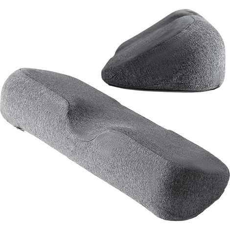 Oreiller Rouleau pour Le Cou pour Dormir - Coussin Cervical en Mousse à (1/5)