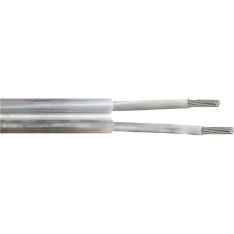 Manguera plana fror 2 x 0,75 mm² transparente euro/m