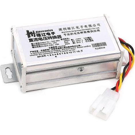 【13】Transformateur convertisseur DC 24V-60V vers 12V 10A 120W pour vélo électrique (1/5)