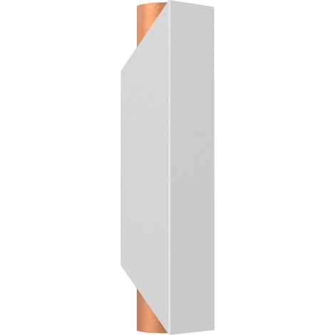 Applique murale Wall haut/bas blanc/cuivre 2xGU10 Luminex