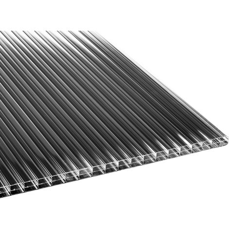 Polyclear-Polycarbonat S3P 980 x 4500 mm, anthr, 16 mm