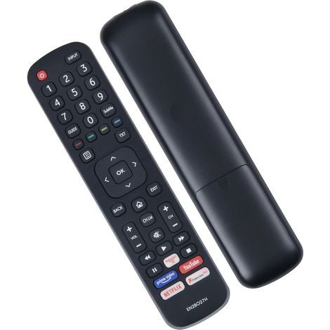 Télécommande pour téléviseur compatible Hisense EN2BO27H H43B7000 H43B7100 3D de remplacement (1/5)