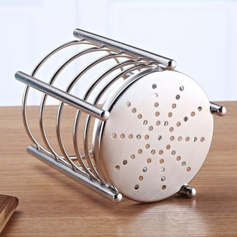 Support de stockage de baguettes - - Acier inoxydable 304 - 16x11 cm - Résistant à la corrosion (1/5)