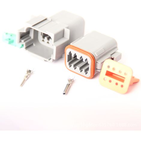 OPPEIN DT06-3SDT04-3P connector, Dechi series 3-pin automotive connector, male/female wire harness, 3P waterproof. (1/4)