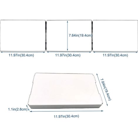 Miroir de maquillage 3 volets pliable ajustable, outil DIY pour coupe de cheveux et coiffage, miroir triple réglable pour coupe de cheveux à domicile (1/5)