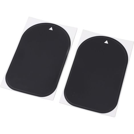 Lot de 2 autocollants étanches pour valve de roue de vélo, en PVC 3 couches, avec valve française, pour vélo de route (1/5)
