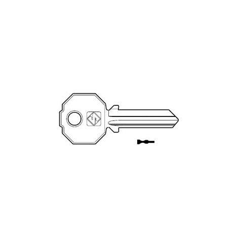 CHIAVI PER CILINDRI PREFER 5 SPINE GRANDI PF092S- - PF092S - 10 pezzi SILCA