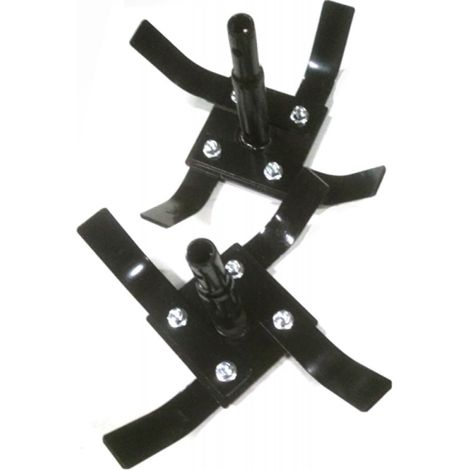 RICAMBIO PAPILLON - MOTOZAPPA (52118) COPPIA LAMA LATERALI P.68