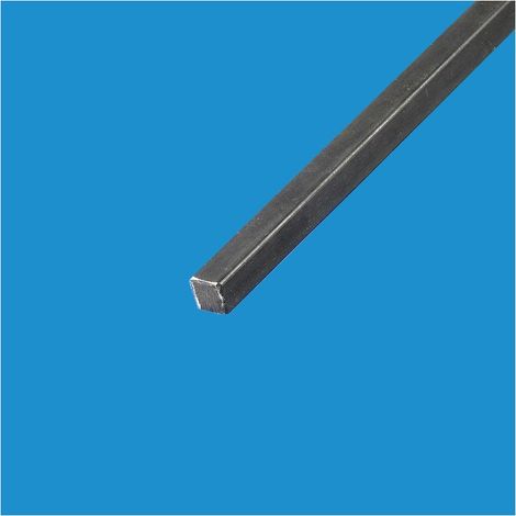 Commentfer – Fer carré acier S235 14x14mm – Longueur 1m – Soudable et usinable – Résistance mécanique pour constructions métalliques