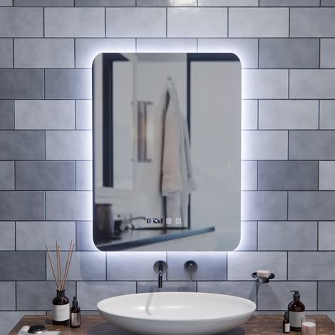 Miroir LED 60x80 Desembuage Gradable Temperature Lumiere Gradable (1/5)