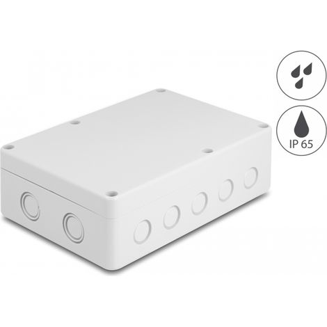 Delock Carcasa de instalaciÃ³n con entradas de cable 180 x 125 x 57 mm gris