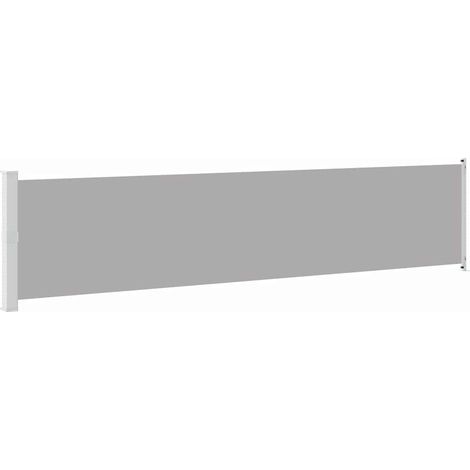 Maison Exclusive - Tenda Laterale Retrattile per Patio 140x600 cm Grigio