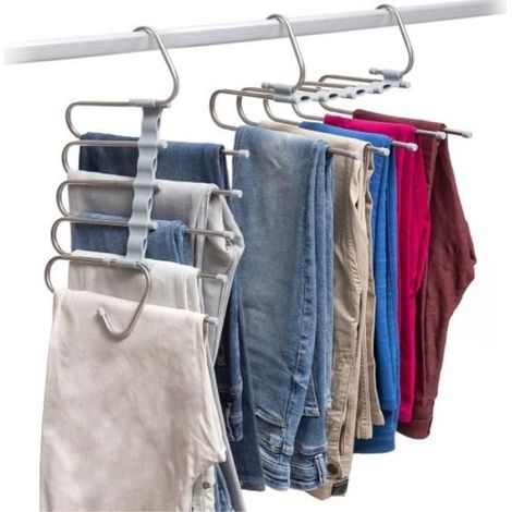 Cintre Multiple - SHOP-STORY - HAVSER - 5 en 1 - Plastique - Mixte (1/4)