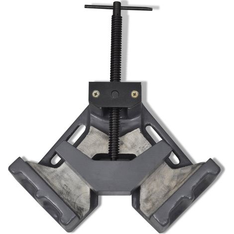 Morsa angolare manuale in ghisa grigia da 100 mm per attrezzi da garage officina e fai da te 3402095/2