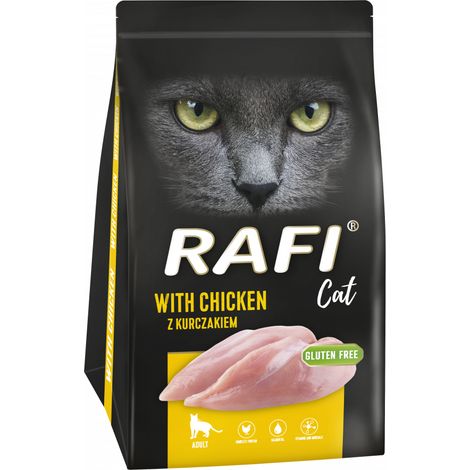Alimento seco para gatos Rafi con pollo 1,5 kg