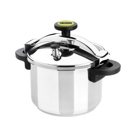 Olla a Presión Monix Classica M530003/ Ø24cm/ 8L/ Acero Inoxidable/ Apta para Inducción